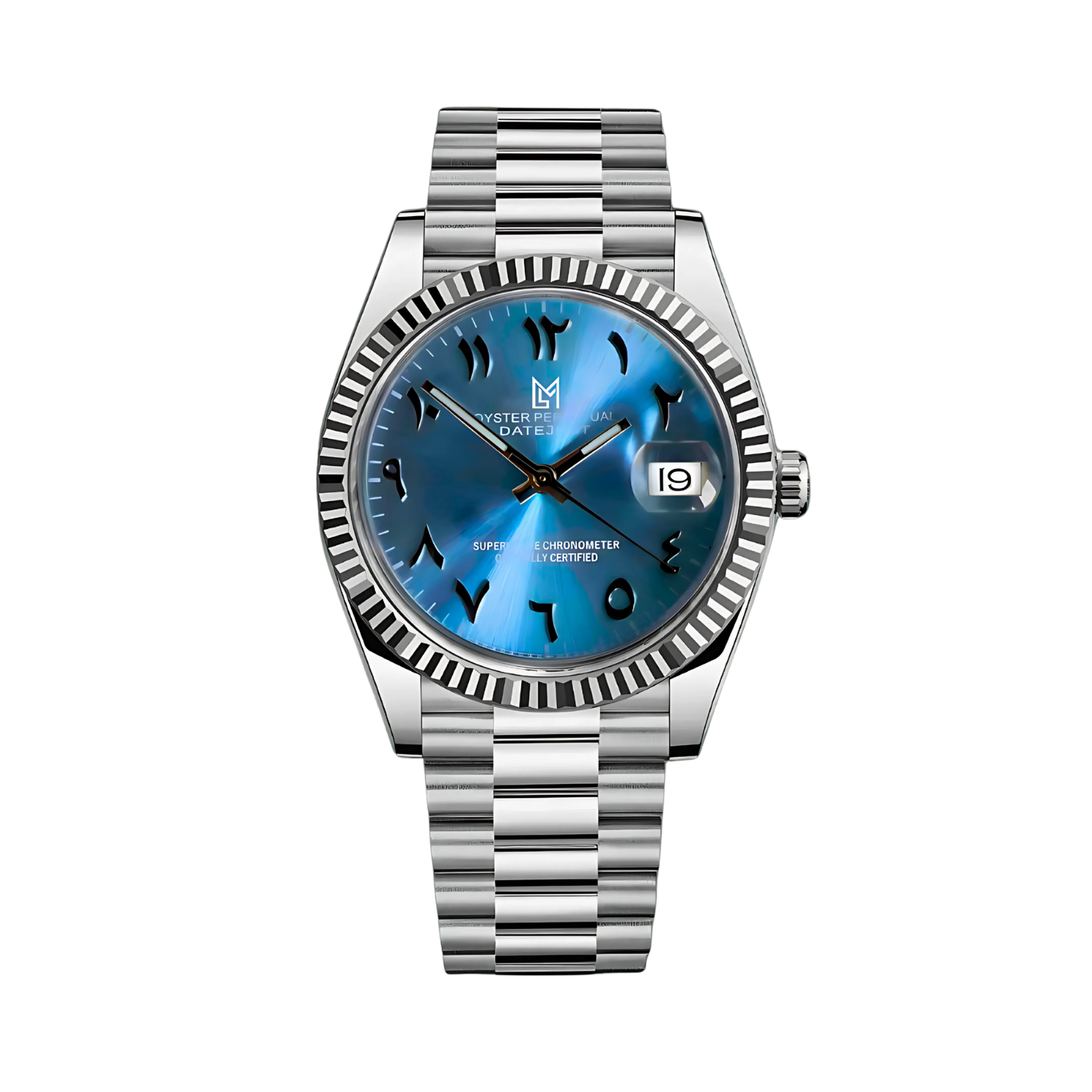 Mod Datejust Arabic Ice Blue