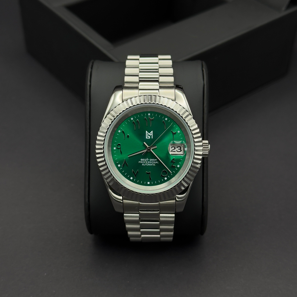 Mod Datejust Arabic Dial Verte